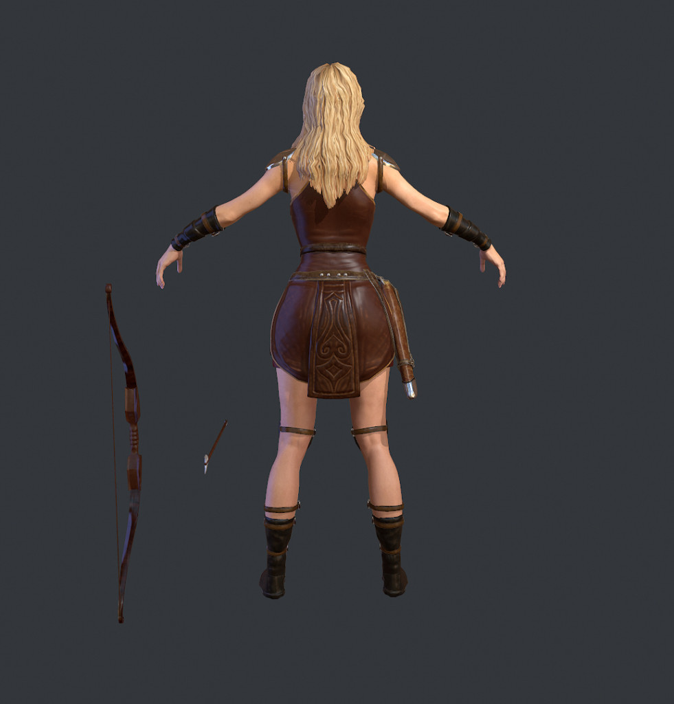 free character for unity